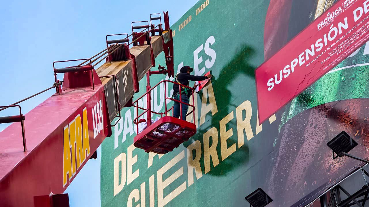 Pachuca intensifica supervisión de anuncios y espectaculares